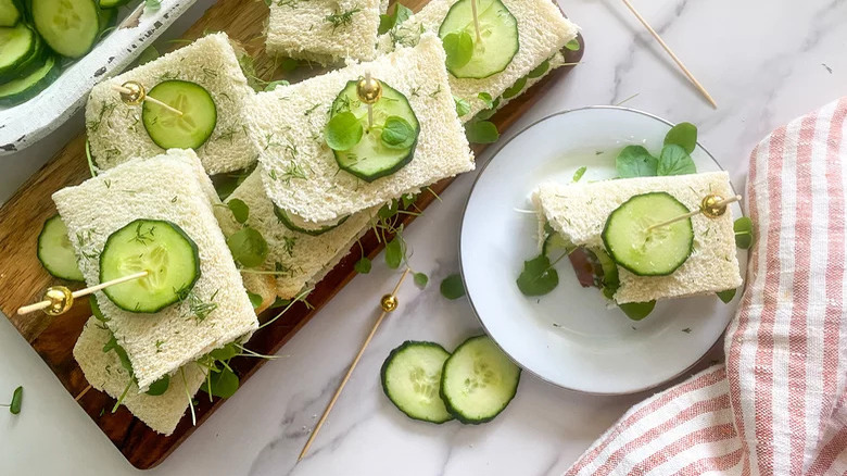 Refreshing Cucumber Sandwiches