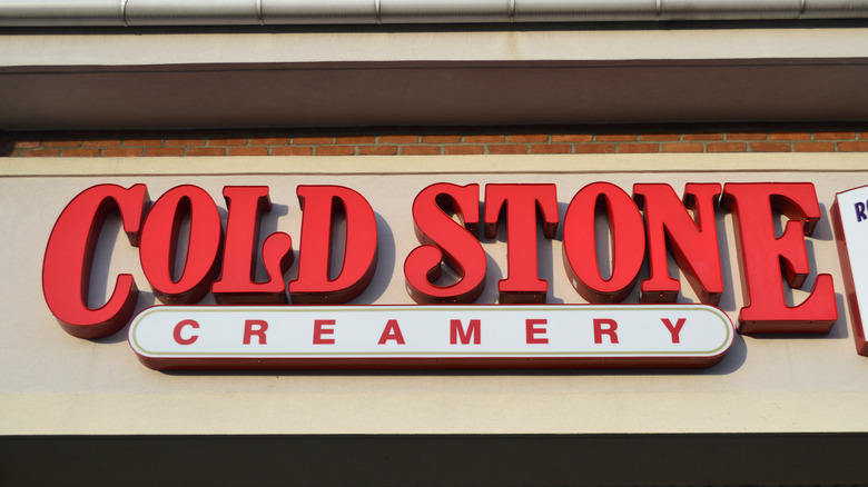 Cold Stone Creamery exterior sign