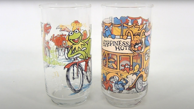 two Muppet glasses