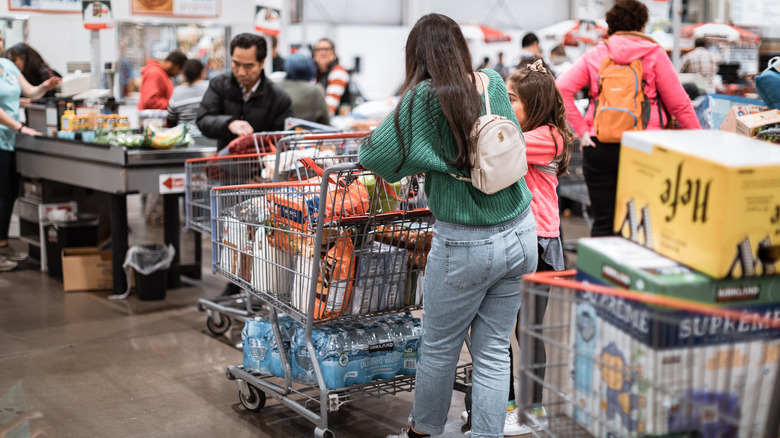 Costco shopping