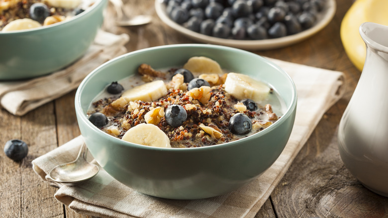Cook Quinoa In Milk For An Oatmeal-Free Breakfast