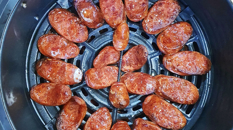 smoked sausage in air fryer