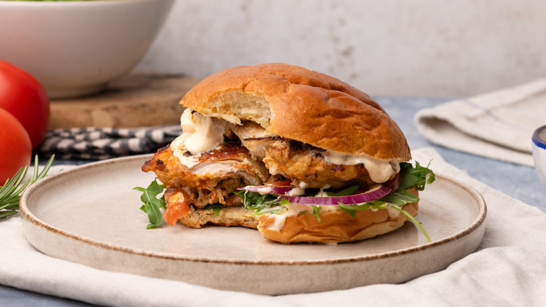 copycat Nando's chicken sandwich