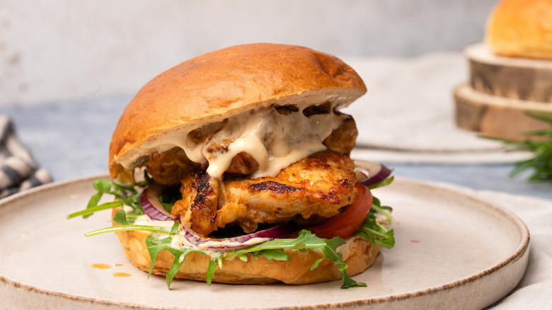 Copycat Nando's chicken sandwich