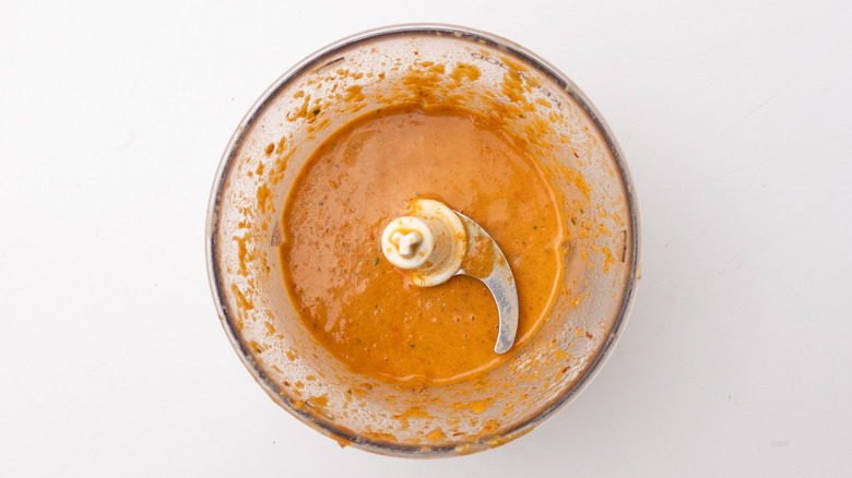 Peri peri sauce in blender