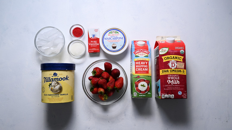 ingredients on a table