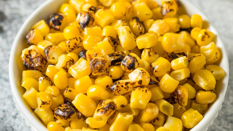 roasted corn kernels