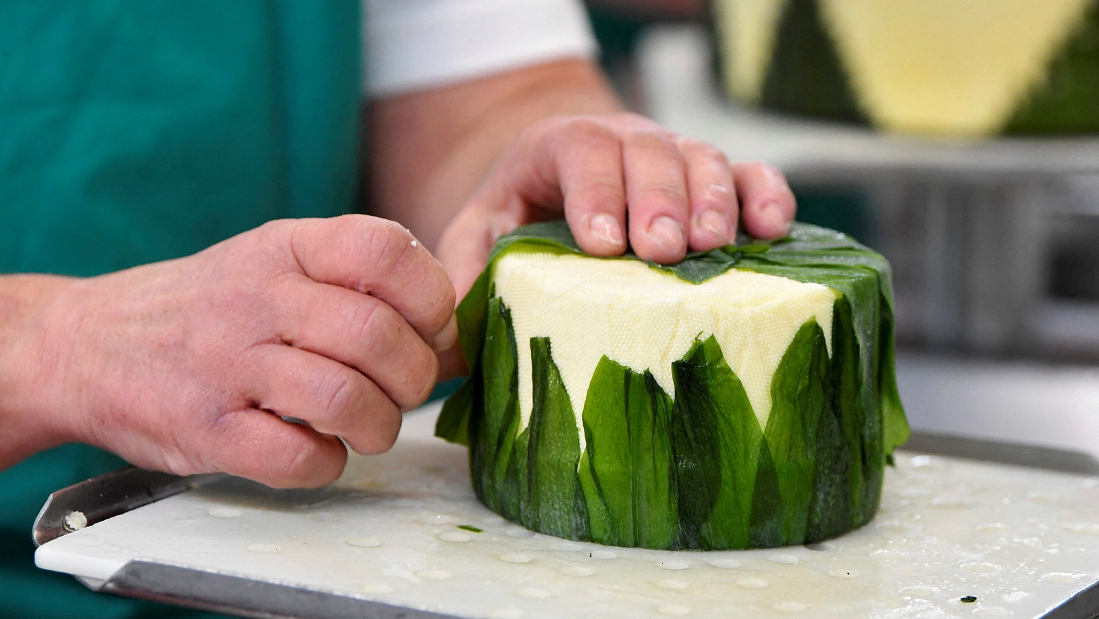 Cornish Yarg The British Cheese Aged In Stinging Nettles