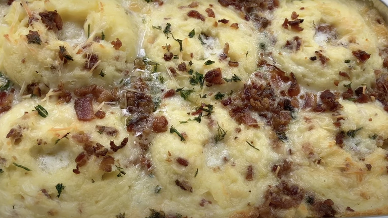 costco loaded mashed potatoes baked