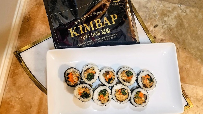 Costco's kimbap rolls