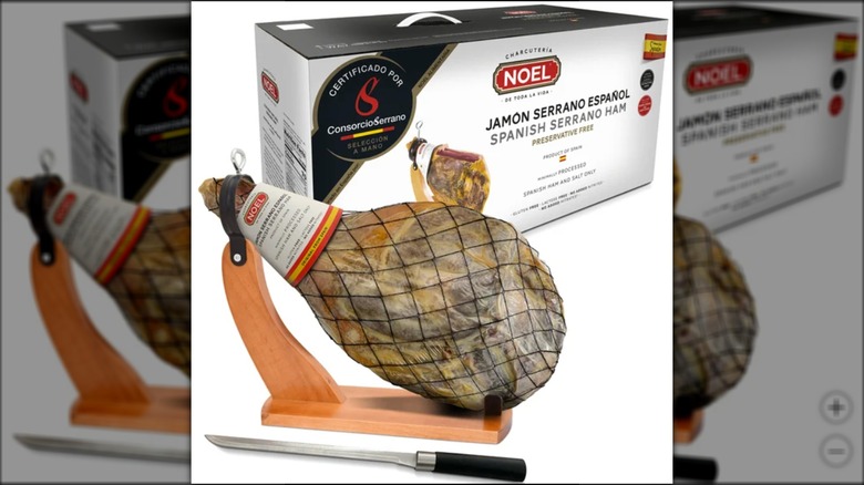 NOEL Jamon Serrano Bone-In Ham Leg, 14 pounds