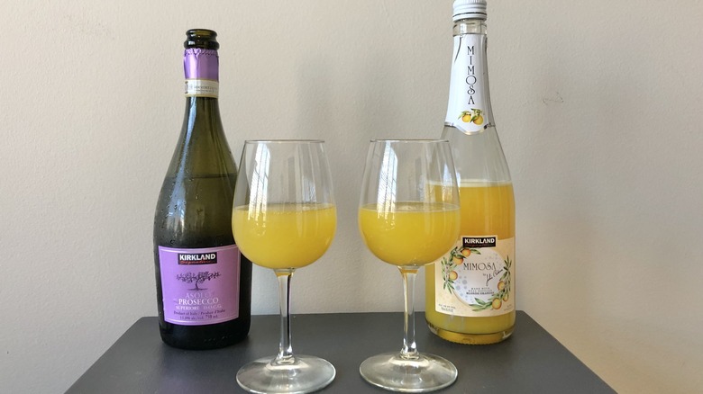 Kirkland mimosa and fresh mimosa