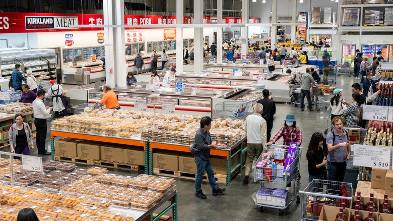 Costco in Taiwan pictured