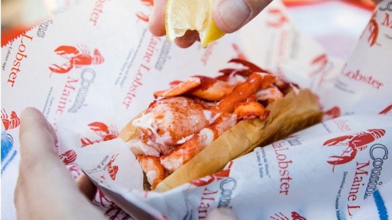 Cousins Maine Lobster roll