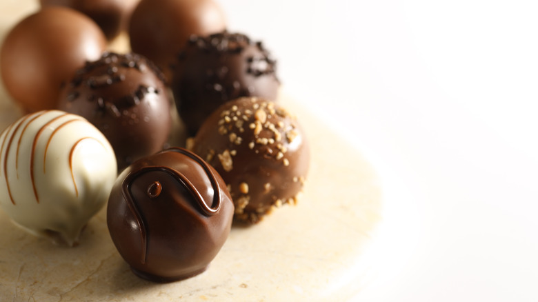 chocolate truffles