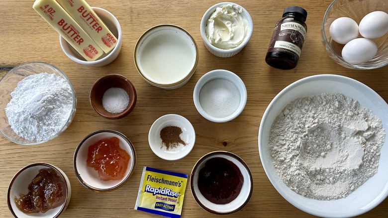 cream cheese fruit danish ingredients