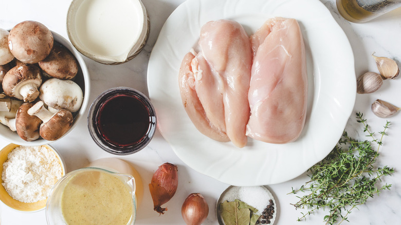 slow cooker chicken marsala ingredients