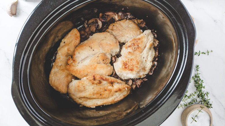 Chicken in crockpot