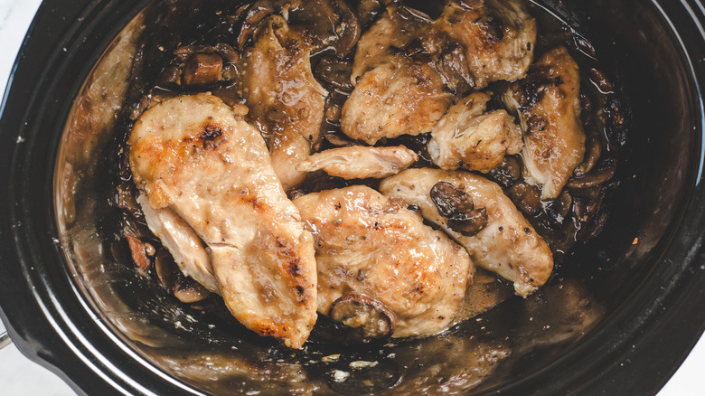 Chicken in crockpot