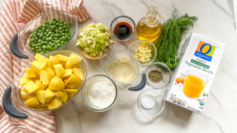 ingredients for soup