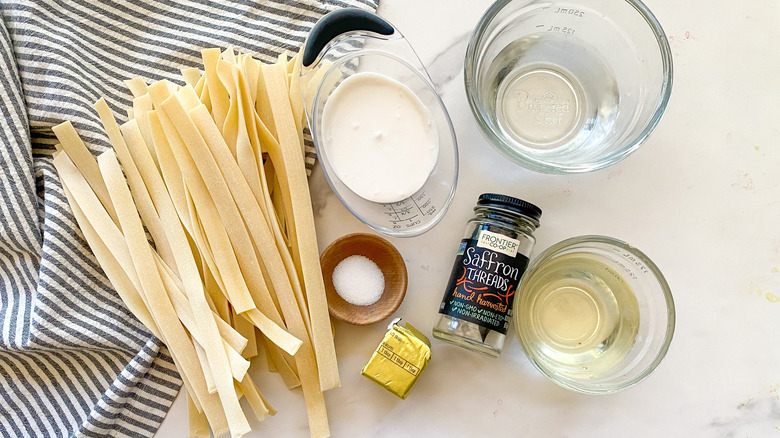 ingredients for pasta