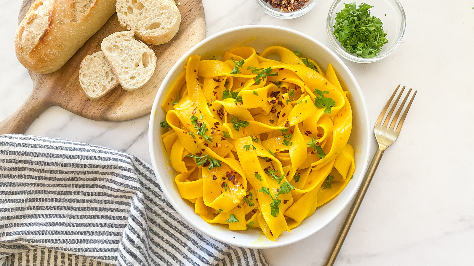 Creamy Saffron Butter Pasta Recipe - Tasting Table - TrendRadars