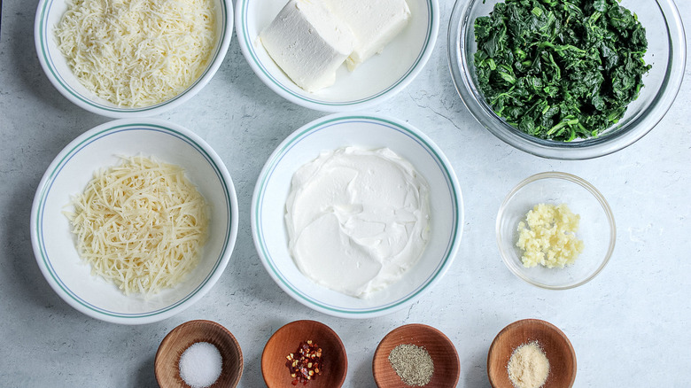 creamy spinach dip ingredients