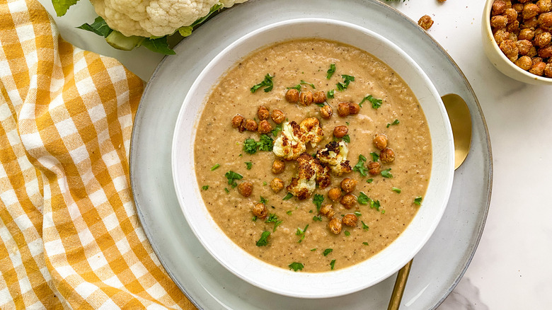 Soup in bowl