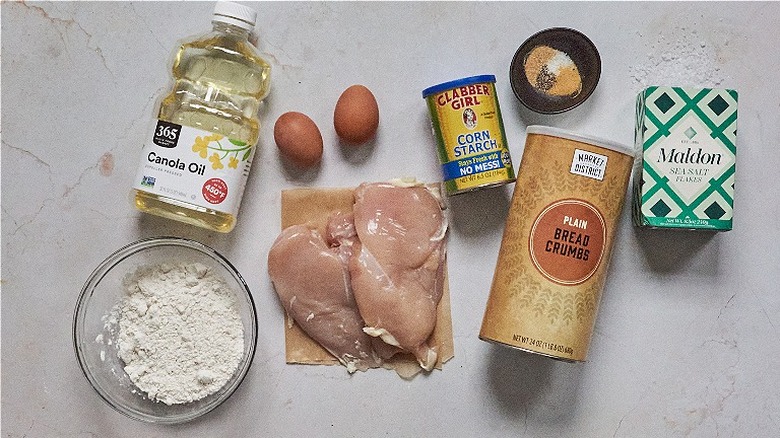 ingredients on a table