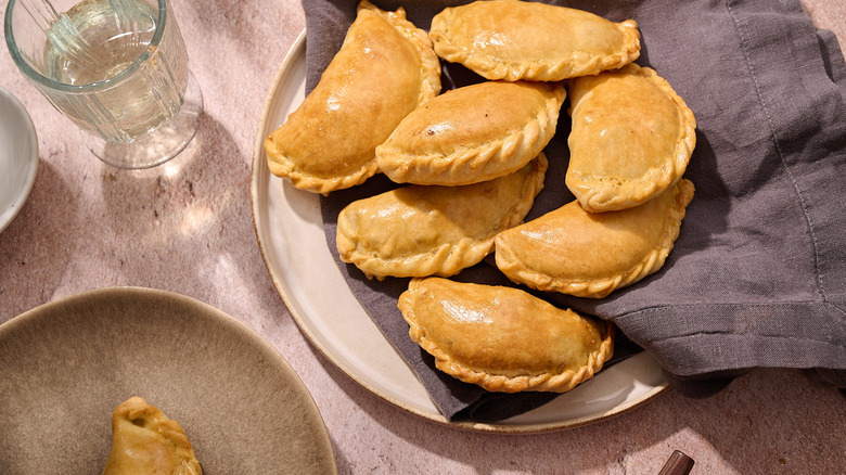 empanadas on a plate