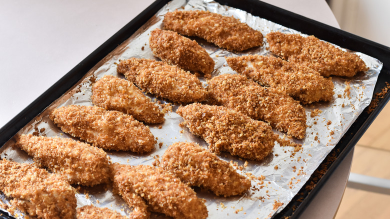 baked oven fried chicken tenders 