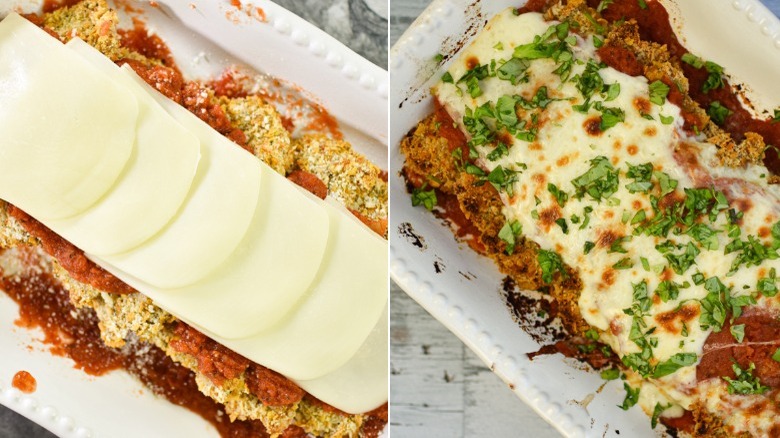 mozzarella veal parmesan