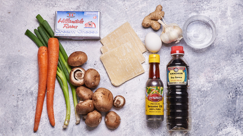 ingredients on a table