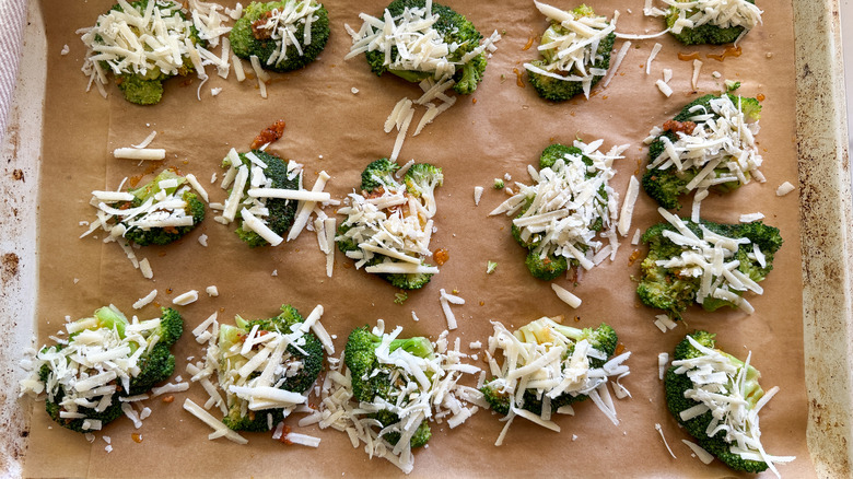 broccoli on sheet pan