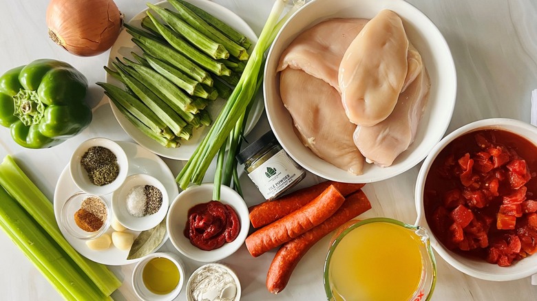 chicken gumbo ingredients