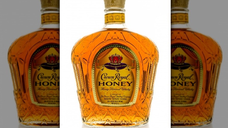 Honey Crown Royal bottle