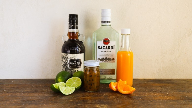 Hurricane cocktail ingredients