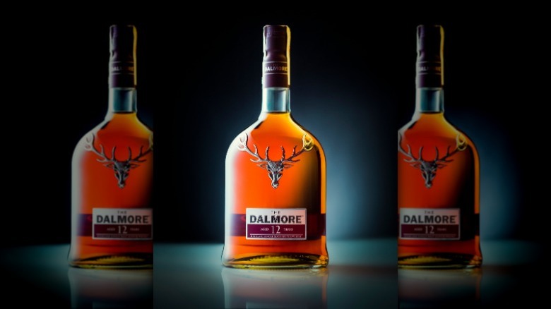 The Dalmore whisky bottle