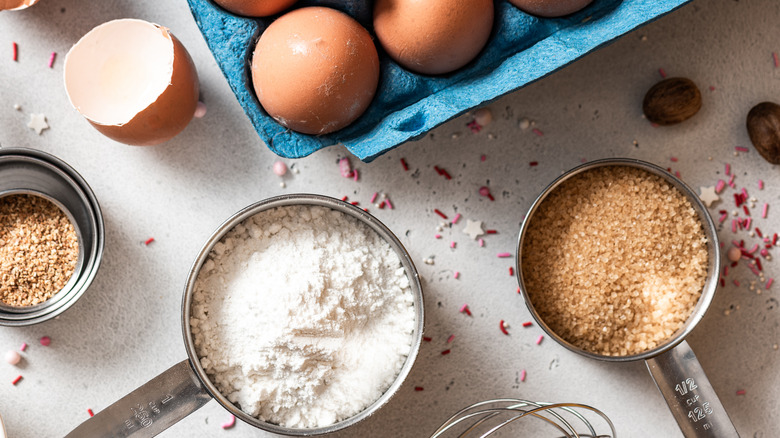 baking ingredients