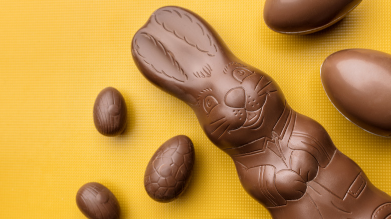 chocolate bunny eggs