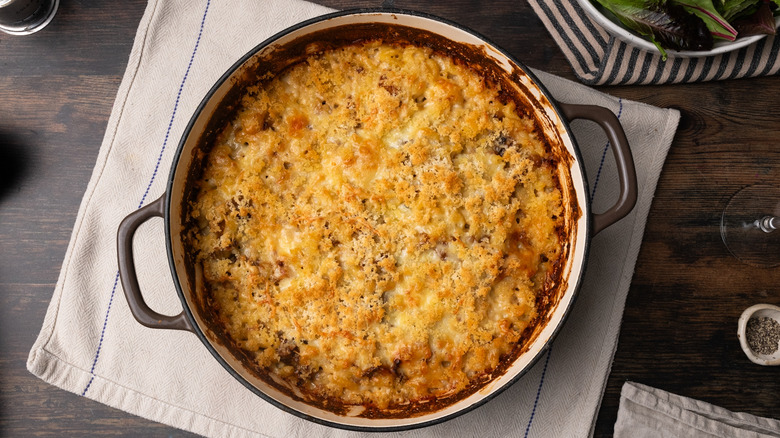 French onion mac and cheese