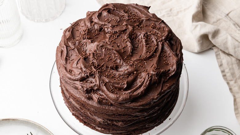 decadent gluten-free chocolate cake