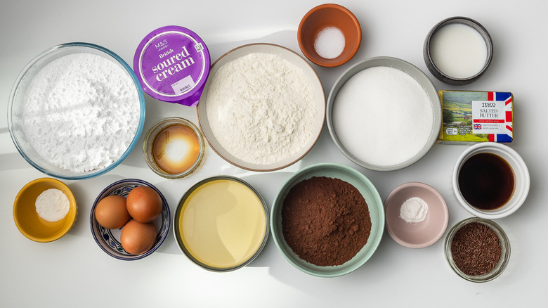 gluten-free chocolate cake ingredients 