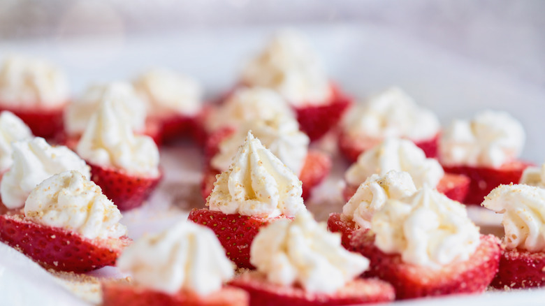 Deviled Strawberries Are Bite-Sized Treats Inspired By The Classic Egg ...