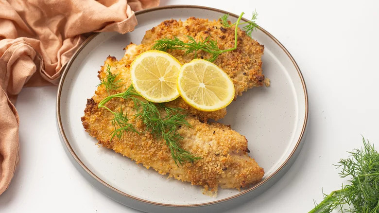 Parmesan Crusted Tilapia