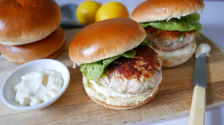 Salmon Burgers