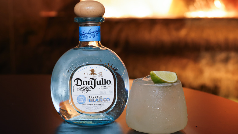 don julio blanco tequila bottle