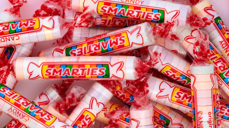 pile of smarties