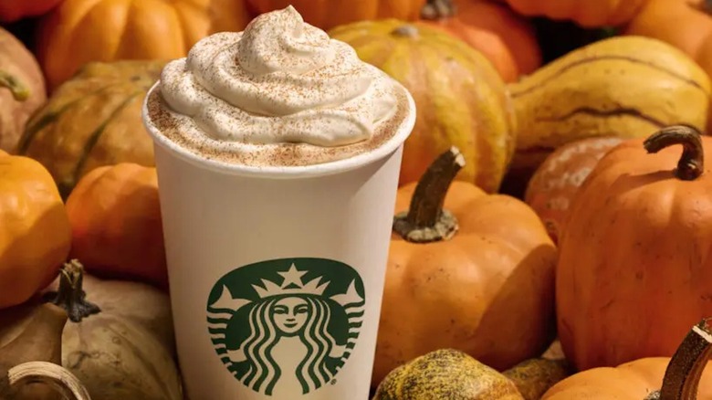 starbucks pumpkin spice latte