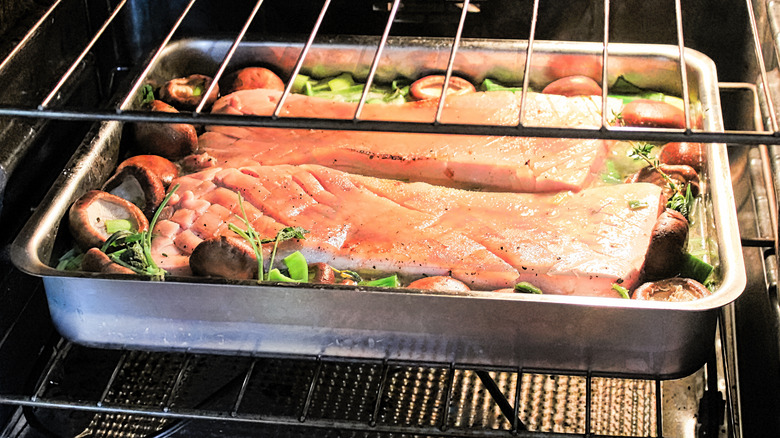 pork belly braising in oven